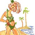 at the beach -- 069
